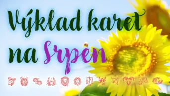 Výklad karet na Srpen